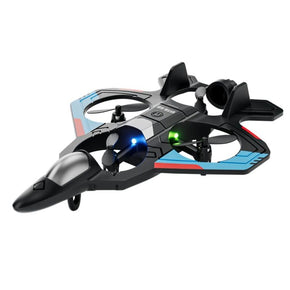 SJY-V50 Remote Control RC Airplane Children's Fighter Model Glider Toy Batteries Included 150M Control Distance Outdoor Use ABS