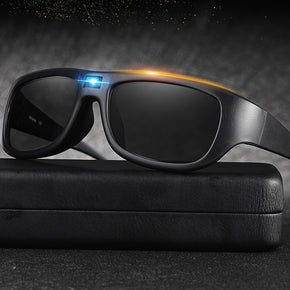Photochromic Polarized Sunglasses - 0.1s Smart Light-Sensitive UV Protection Driving Cycling Fishing Glasses, Unisex